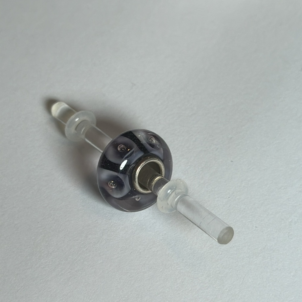 Trollbeads Purple Bubbles Glass Bead